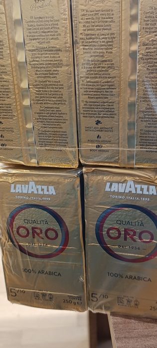 Lavazza Oro mielona 250g długa data ważności.