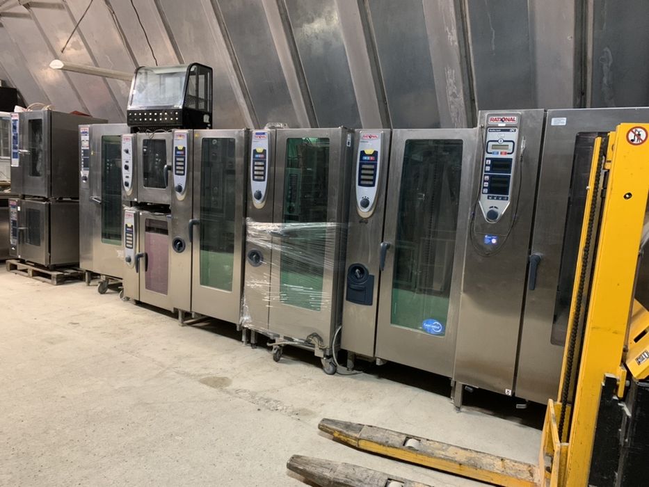 Конвекційна піч. Пароконвектомат Rational Scc101