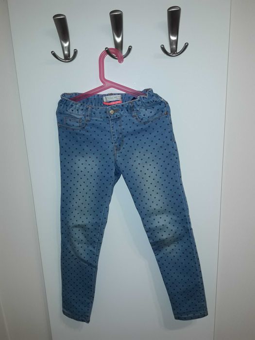 Spodnie jeans ZARA  - rozmiar 128