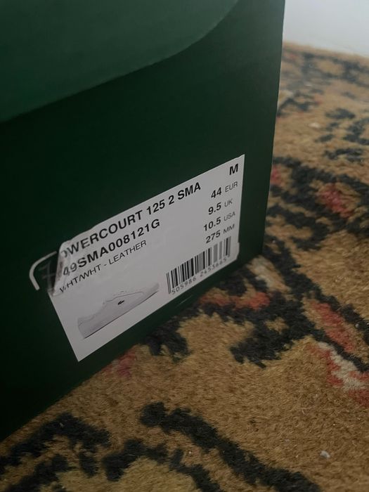 Sapatilhas Lacoste Powercourt em Pele de Homem