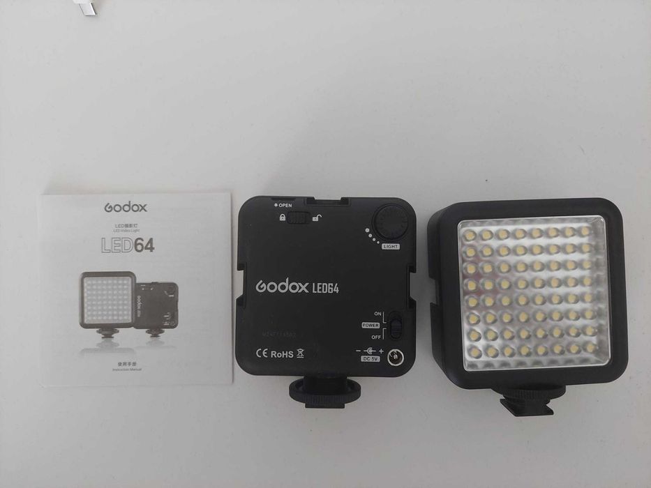 Godox Led64 Video Light Garantia 12 meses