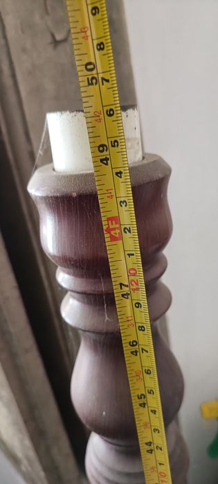 Candeeiros alto torneado