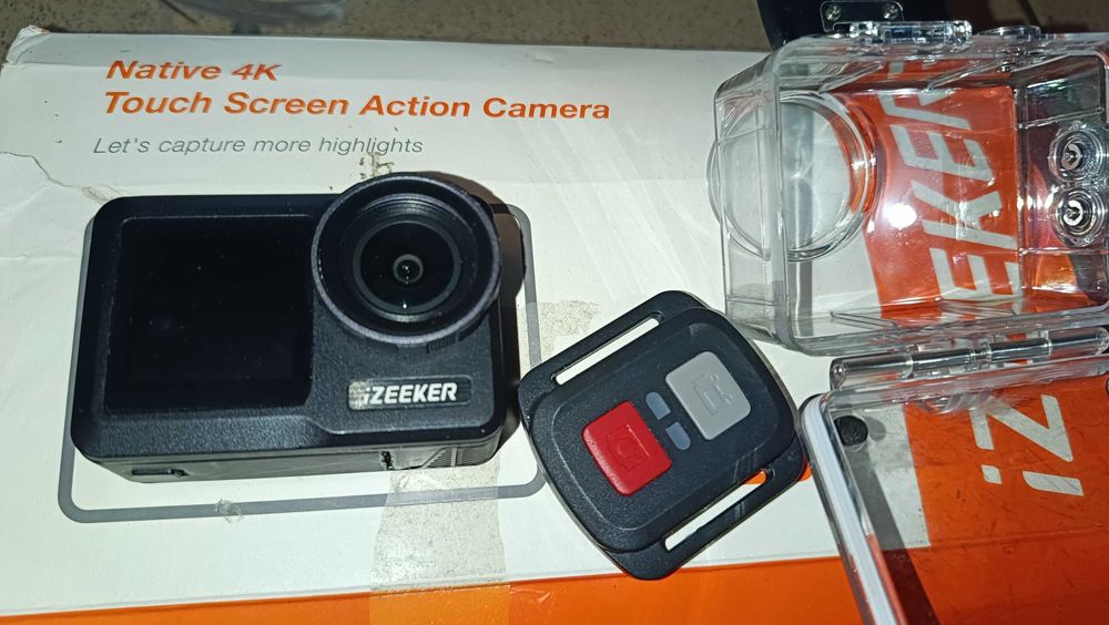 kamera go pro iZEEKER iA800 Kamera sportowa 4K60FPS 24 MP WiFi 40 m