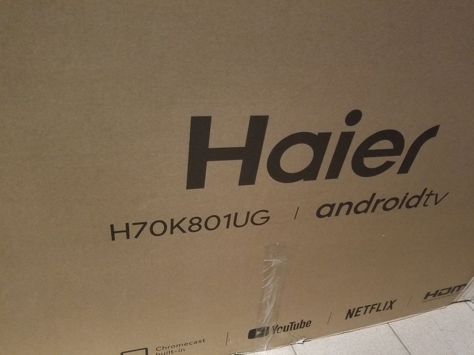 Smart 70" Haier H70K801UG битий