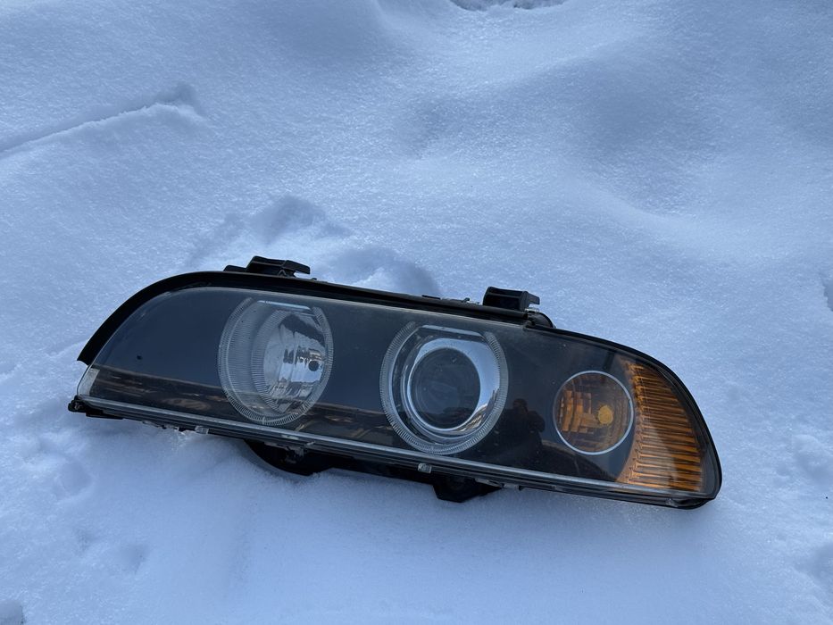 BMW E39 Рестайлінг Фара Оранджева Hella галоген е39 L ліва водійська