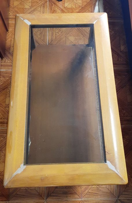 Mesa centro sala em cerejeira