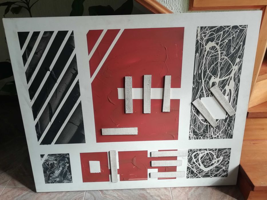 Vendo quadro pintado à mão.