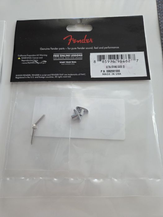 Fender docisk prowadnica strun.