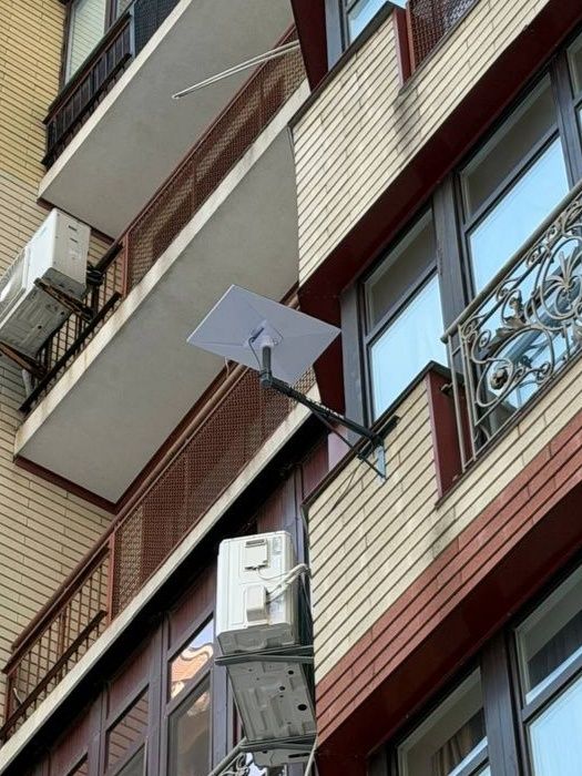 Монтаж старлинк Встановлення старлінк  Установка Starlink Starmax