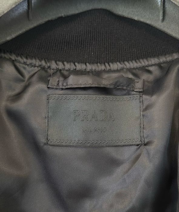 Prada Re-Nylon Printed Bomber Jacket