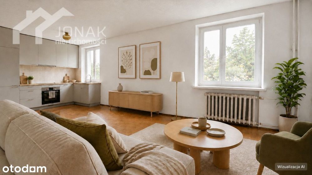 Mieszkanie z potencjałem 44,5m² cena do negocjacji