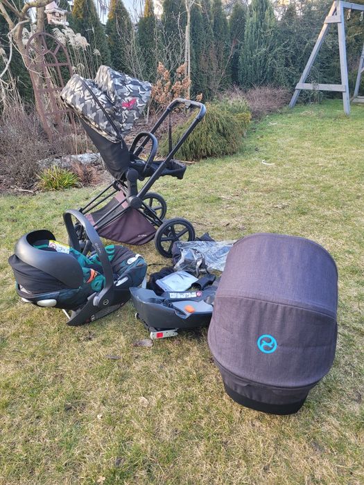 Cybex priam 3w1 4w1 premium terenowy spacerówka gondola fotelik Cloud