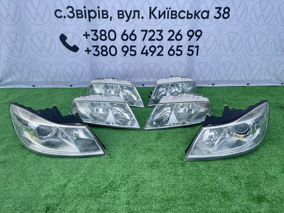 Фари Шкода Октавія А5 фара ліва передня права Skoda Octavia A5 шрот VW