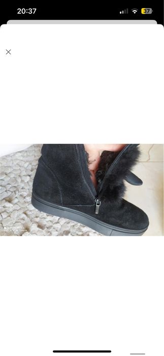 Теплі зимові черевички