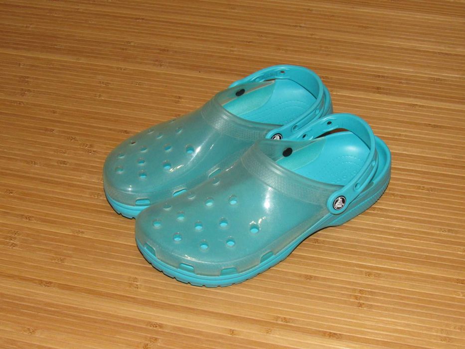 Крокси Crocs Unisex Classic Translucent Clog DIGITAL AQUA