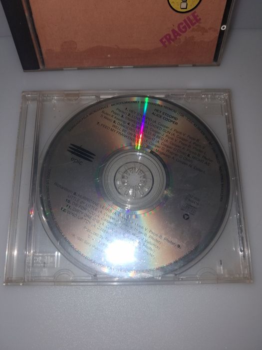 2 Antigos CDS de Música Alice Cooper