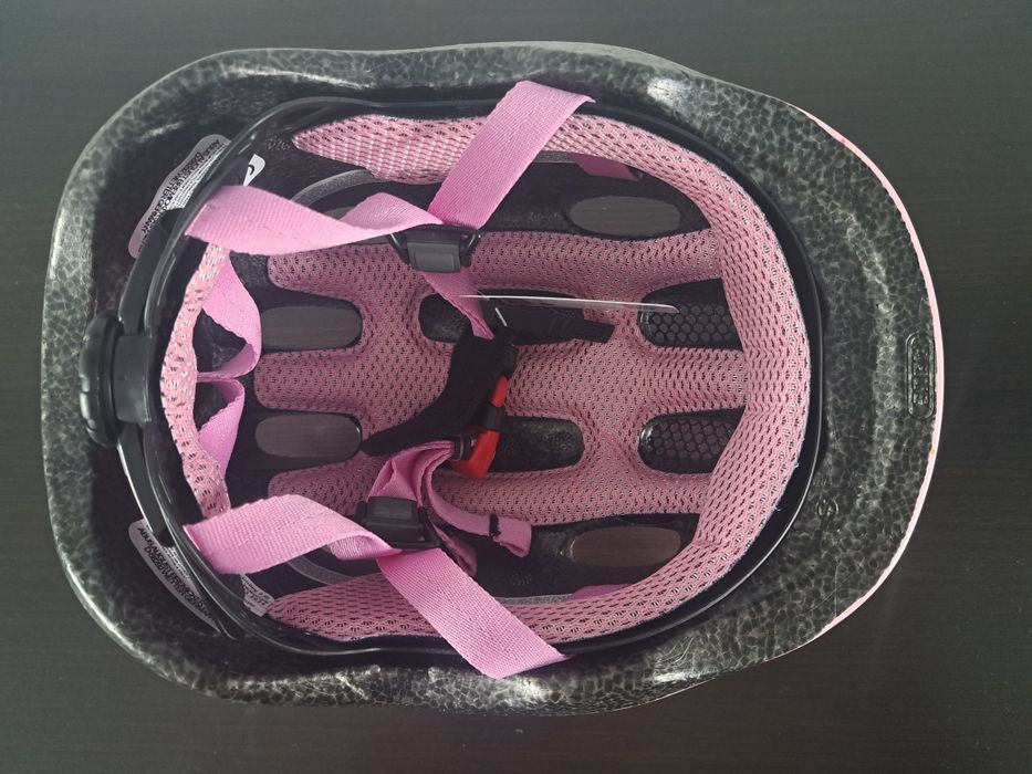 Kask rowerowy dziecięcy Abus Smiley 2.0 Rose Princess r. S 45-50 cm