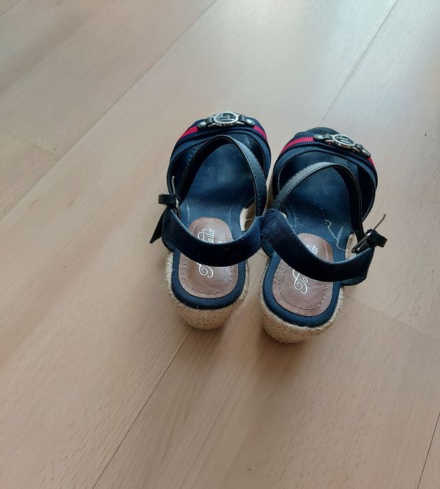 Sandały  buty tom tailor 37 mały koturn