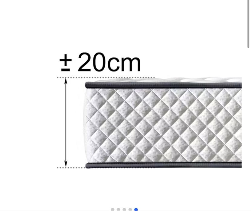 Cama de Solteiro com encosto de Cabeça e colchao de Espuma Viscoelasti