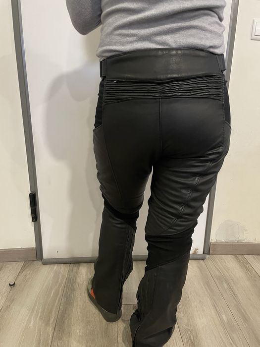 Calças Motard de pele Furygan