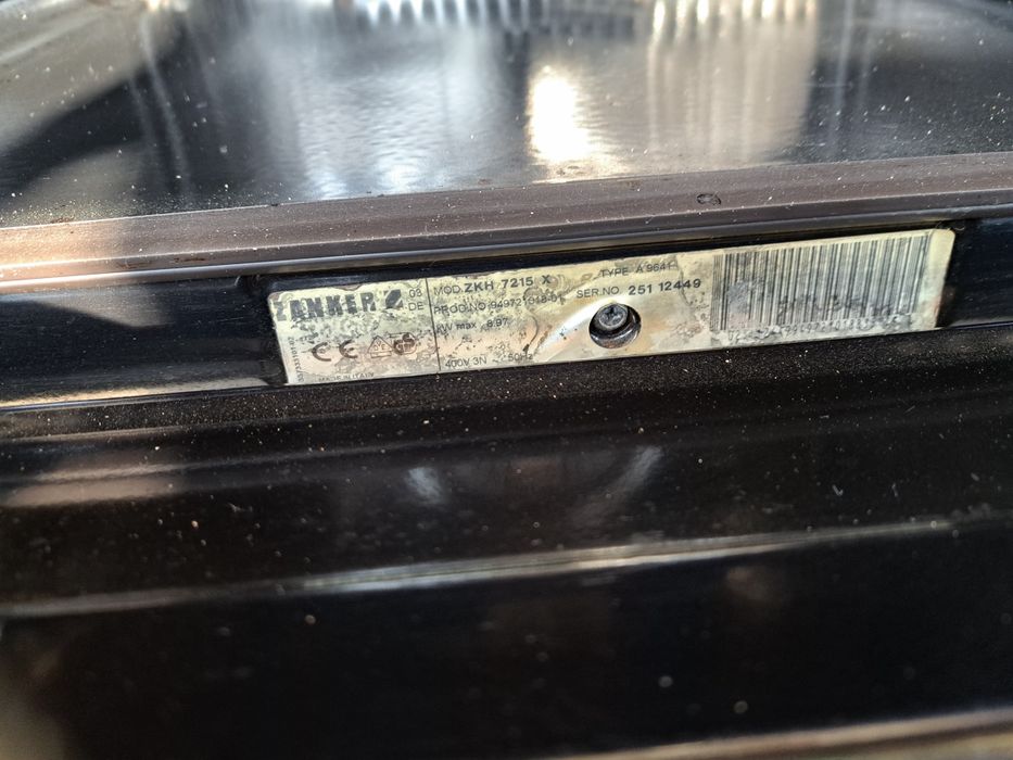 Piekarnik z płytą elektryczną