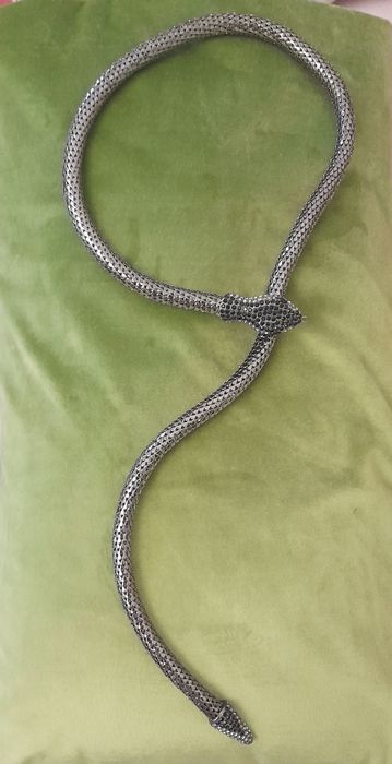 Змея колье пояс ожерелье подвеска украшение Год змеи