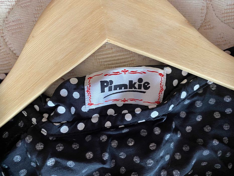 Blusa crooped pontilhada da Pimkie