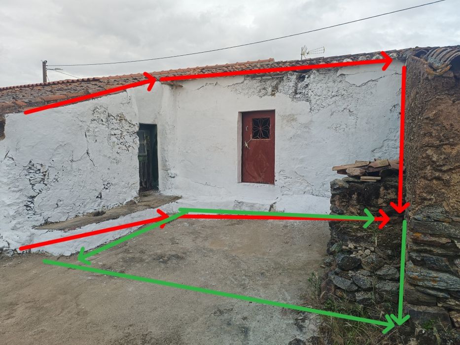 Casa para restaurar dentro do parque natural do vale do Guadiana ,