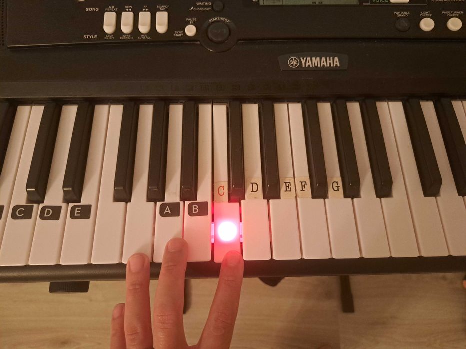 Teclado Yamaha Ez220
