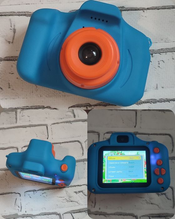 Дитяча фотокамера +селфі 2 види