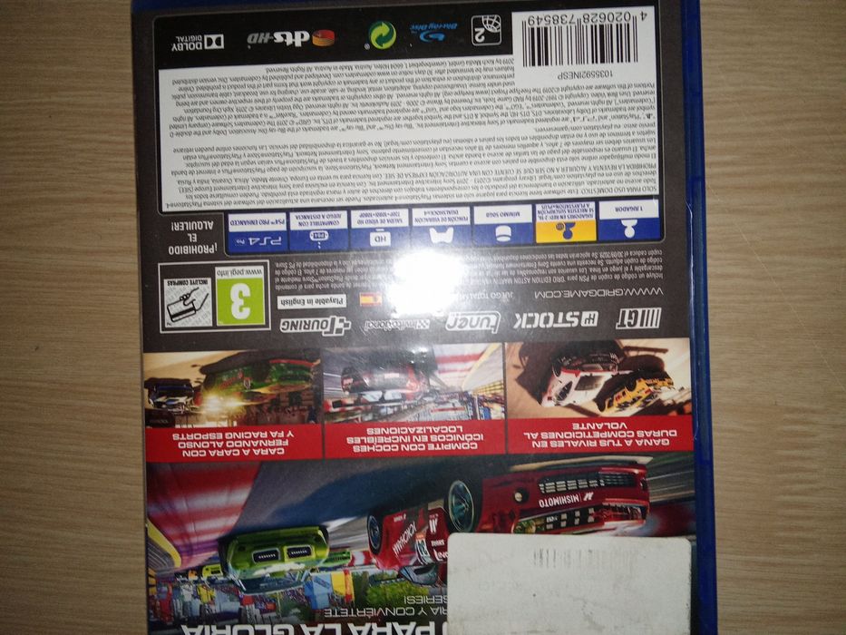 Jogo "Grid: Day One Edition" para a Playstation 4