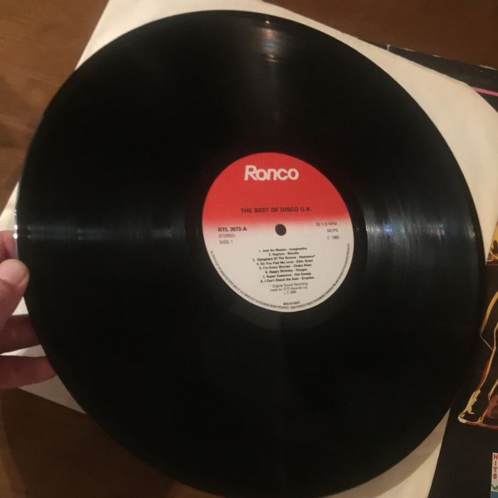 Disco vinil disco UK + disco US