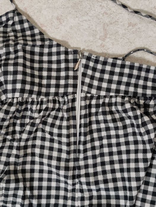 Vestido xadrez laço na frente - Pool, 38