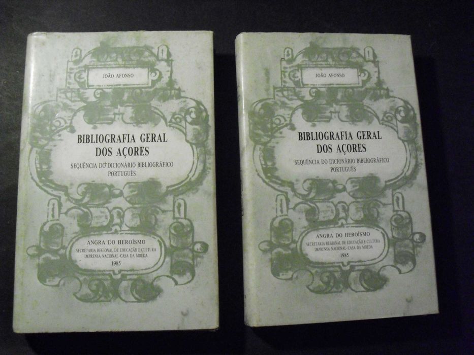 JOÃO AFONSO-BIBLIOGRAFIA GERAL DOS AÇORES