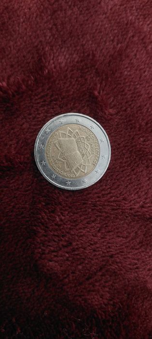 Moeda comemorativa 50 anos tratado