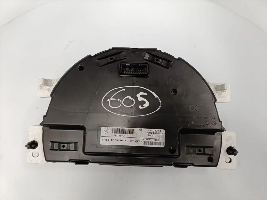 Quadrante / painel de instrumentos SMART ForFour (453)