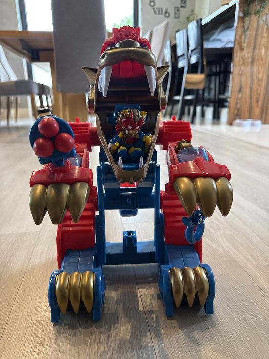 Mega zestaw Super Zings Tiger, Auta, pojazdy, wiezienie