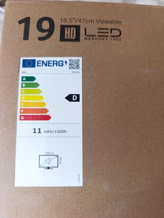 Монітор Acer eb192q