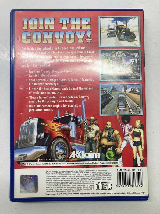 PS2 - 18 Wheeler American Pro Trucker