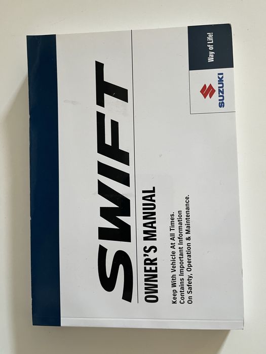 Instrukcja obsługi Suzuki Swift