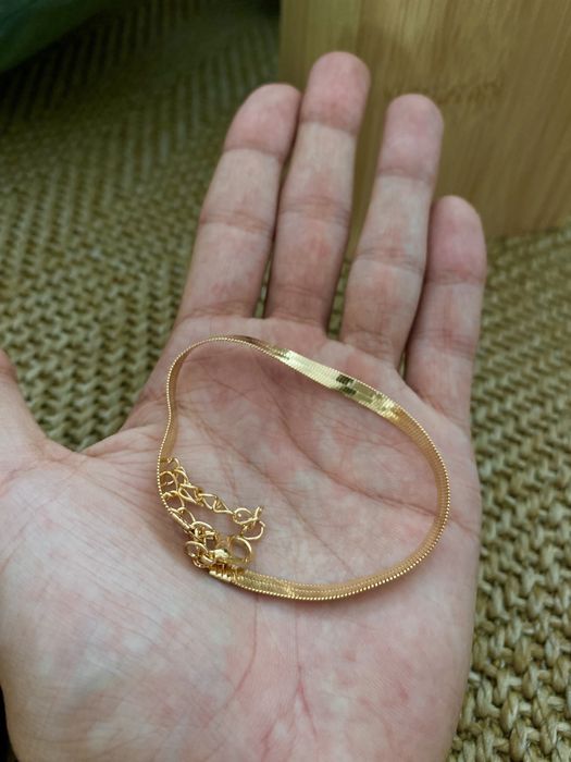 Pulseira Dourada Simples
