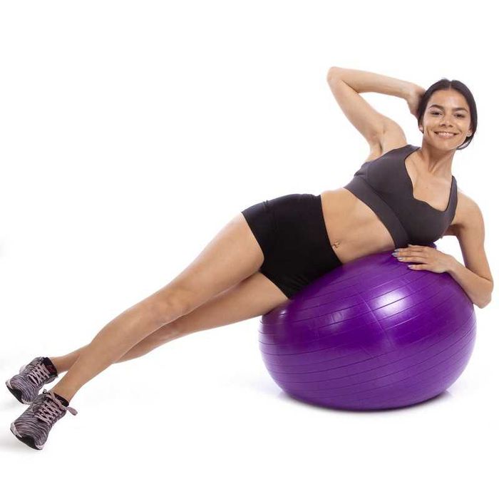 Фітболи 65/75см Gymball + Насос спортивний м'яч для фітнесу