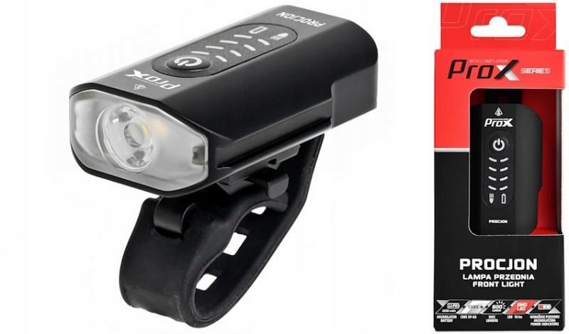 Lampa Przednia Prox Procjon Led, 600 Lm, Usb-C