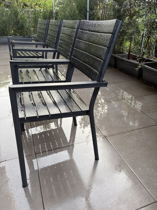 4 cadeiras de exterior