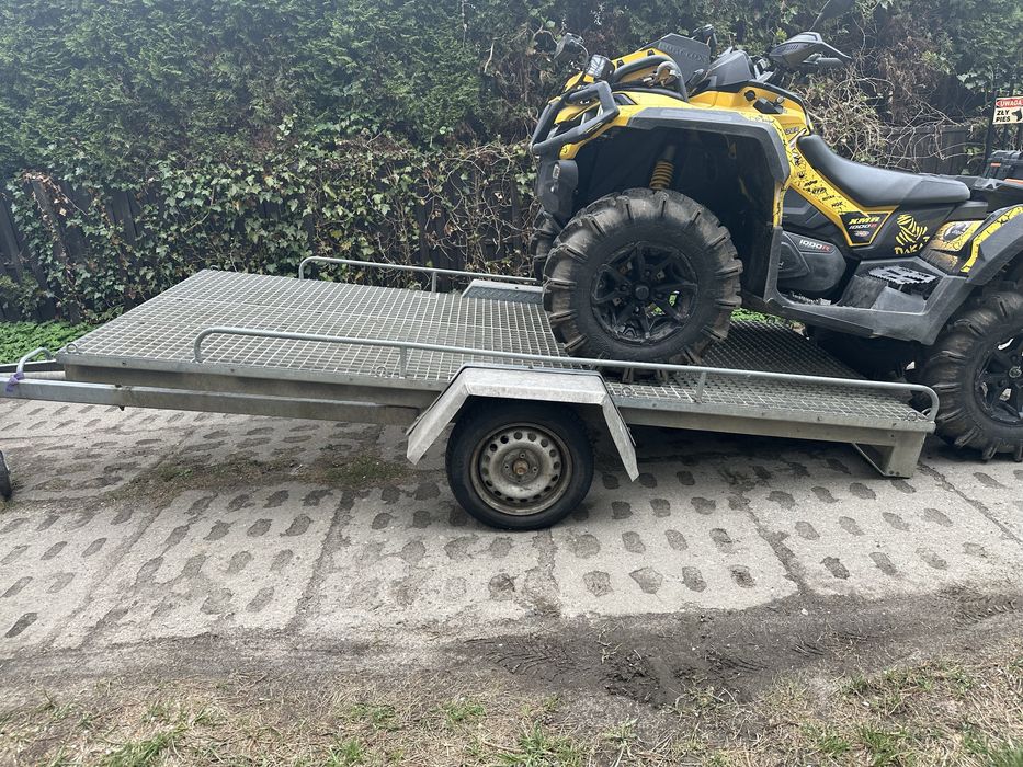 Sprzedam przyczepę do przewozu quada, motocykla (do negocjacji)