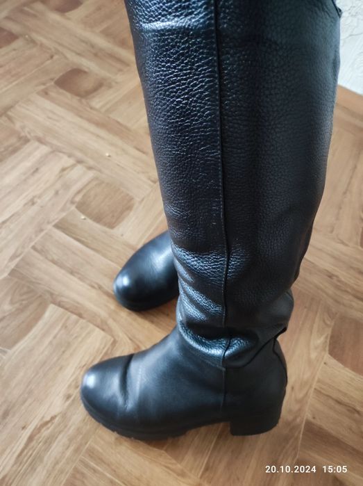 Сапоги зима натуральная кожа