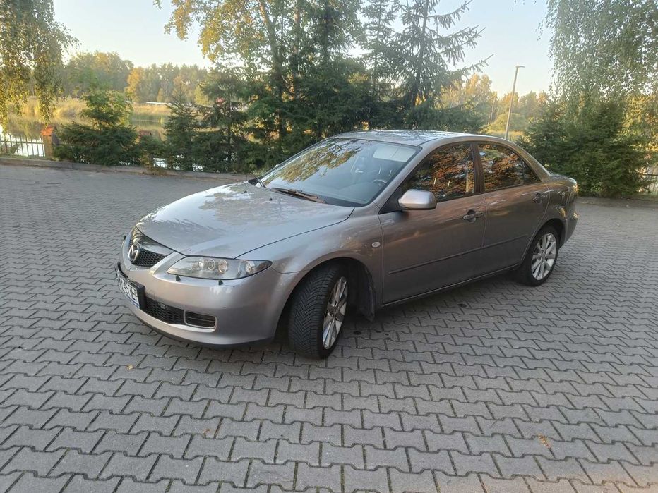 Mazda 6 pierwszej generacji 2007 rok benzyna, sedan