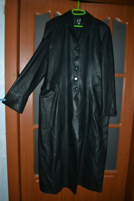 Натуральна шкіра! Жіночий плащ. USA America. Осіннє пальто