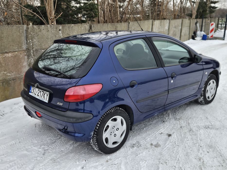 Peugeot 206 1.4*100 tys przebiegu *Wspomaganie * Klimatyzacja *  Super