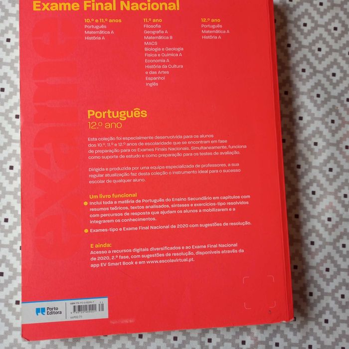 Preparar o exame português- Porto Editora